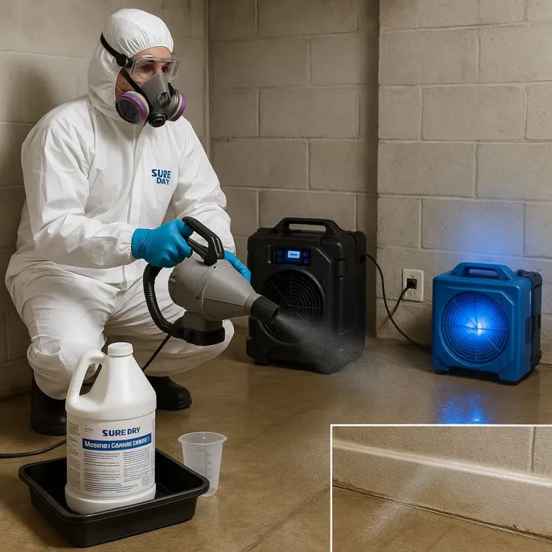 Sanitization and Odor Removal process in West Ridge, IL