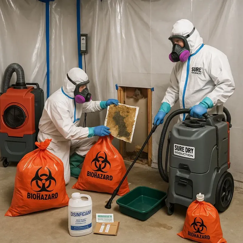 Contaminated Water Handling Protocols process in West Ridge, IL