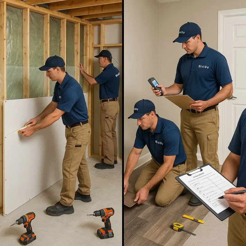 Repairs and Reconstruction process in West Ridge, IL