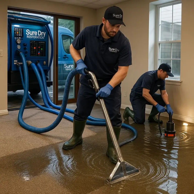 Water Extraction and Removal process in West Ridge, IL